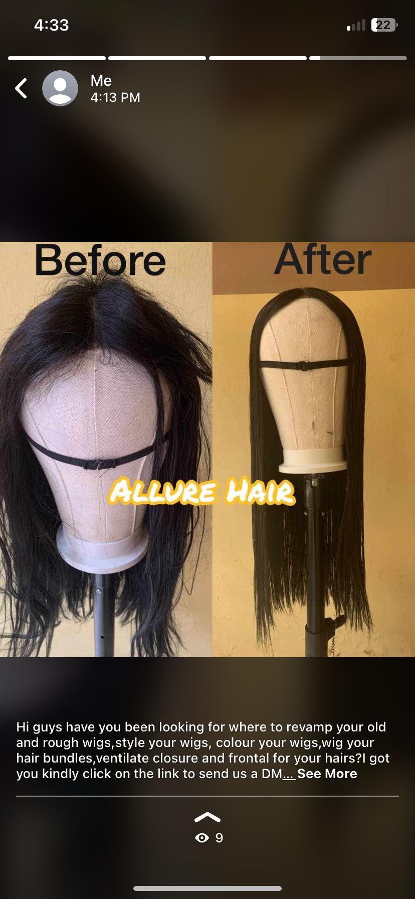 Allure Hair cover