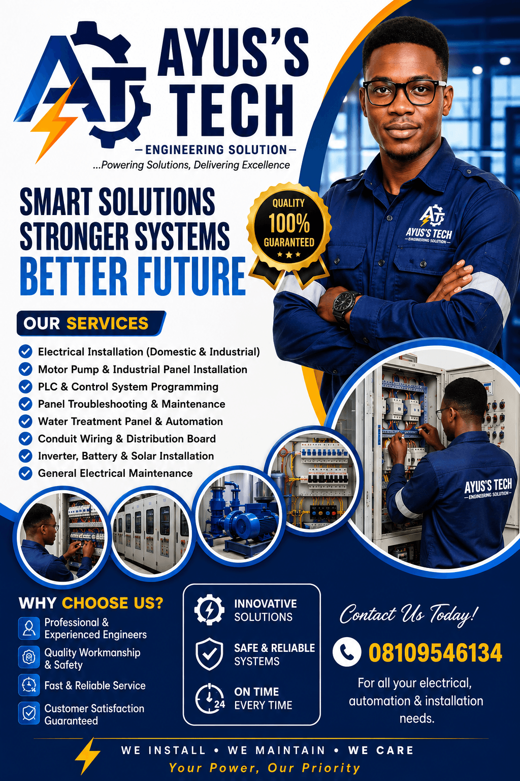 Ayus's Tech Engineering solution 
