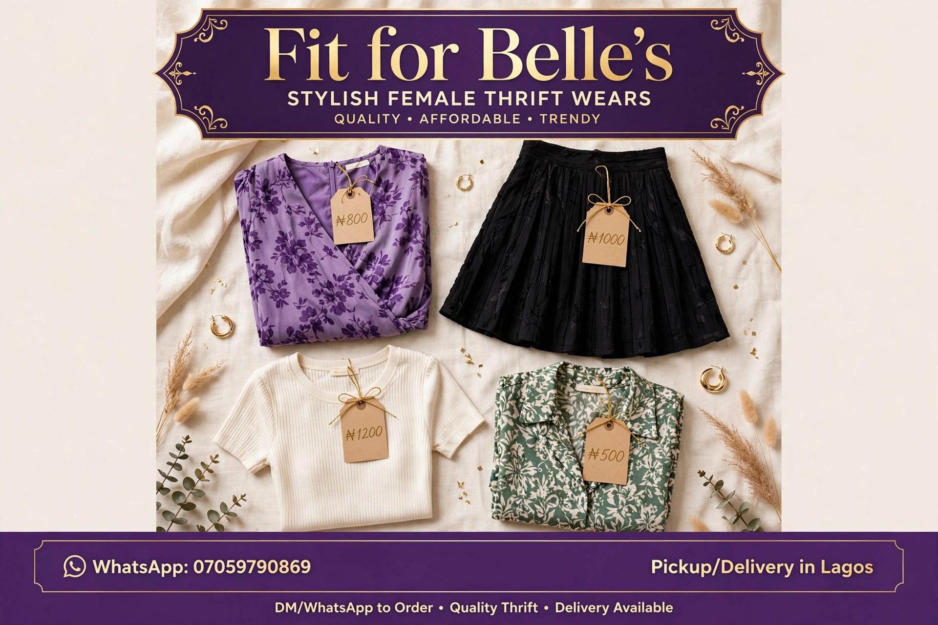 Fit for Belle's 