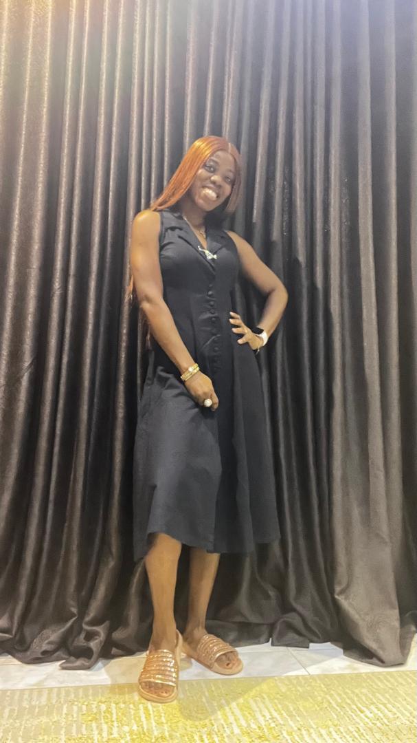 Black corporate gown
