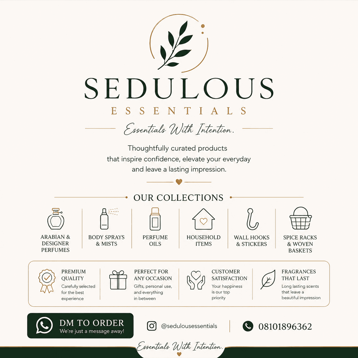 Sedulous Essentials  cover
