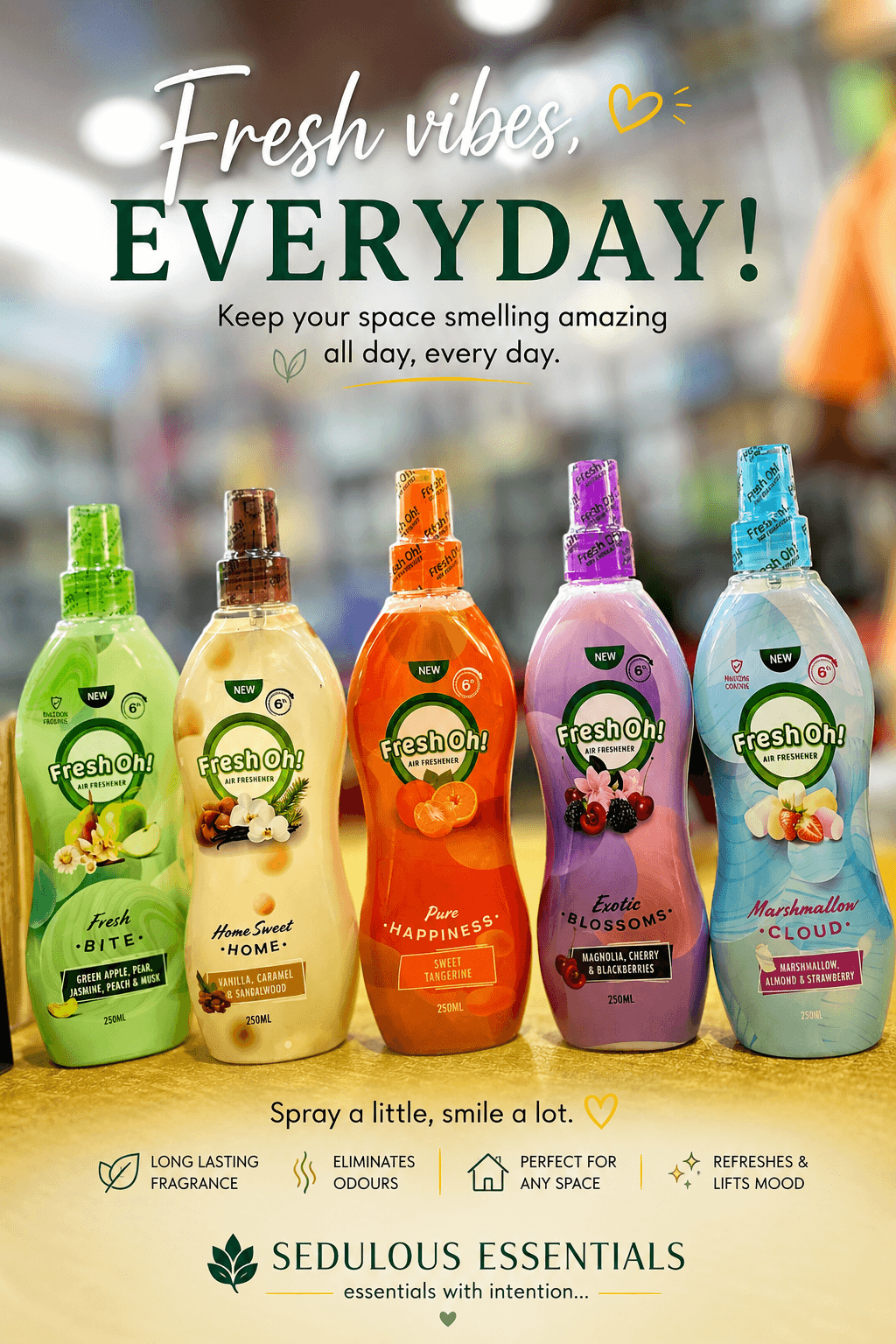 Fresh Oh Air freshener 