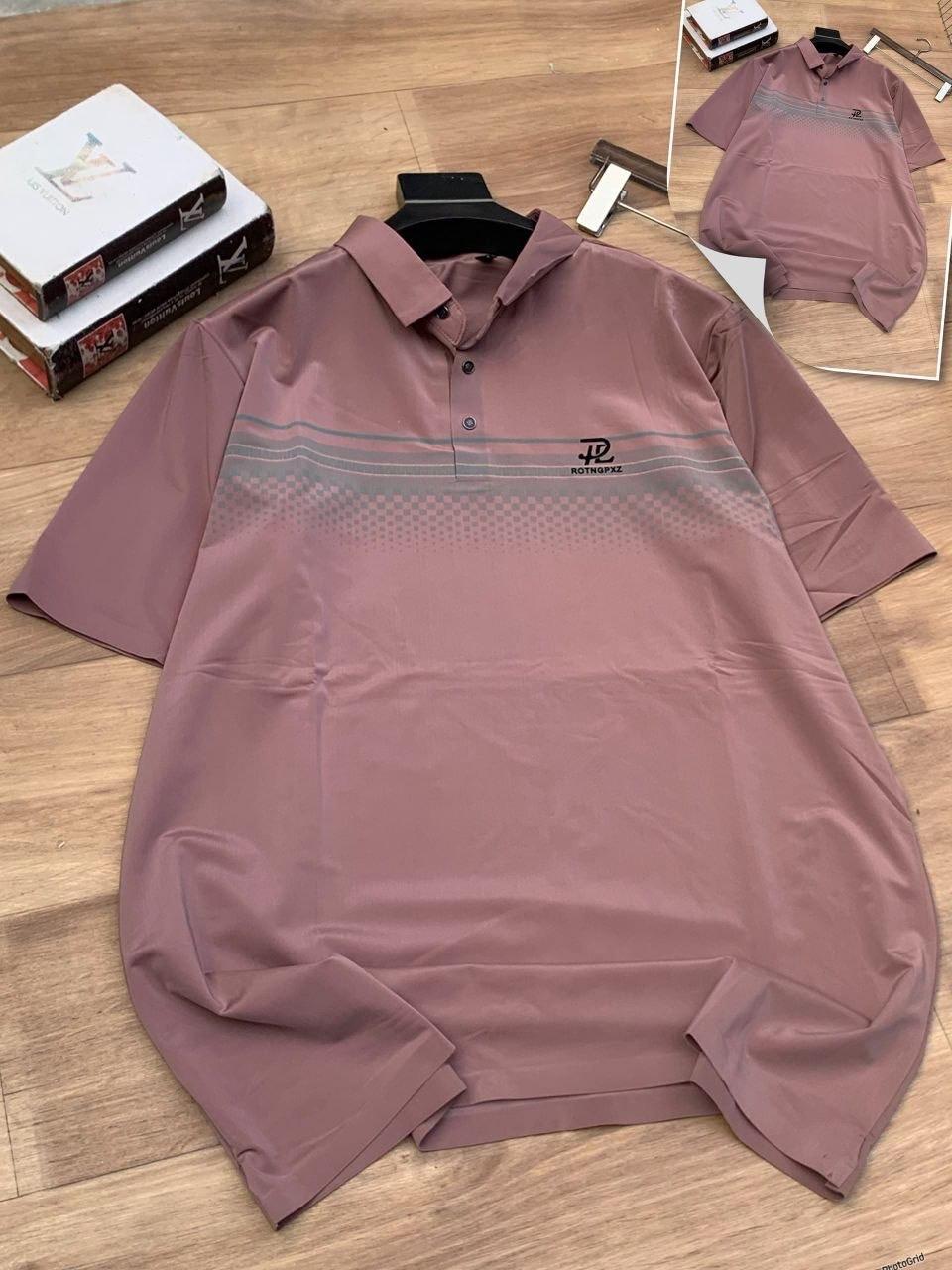 Luxury condom collar shirt