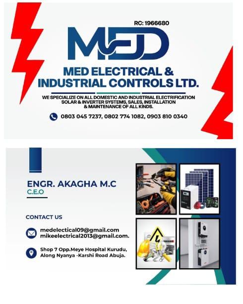 Med Electricals and Industrial Controls Limited 