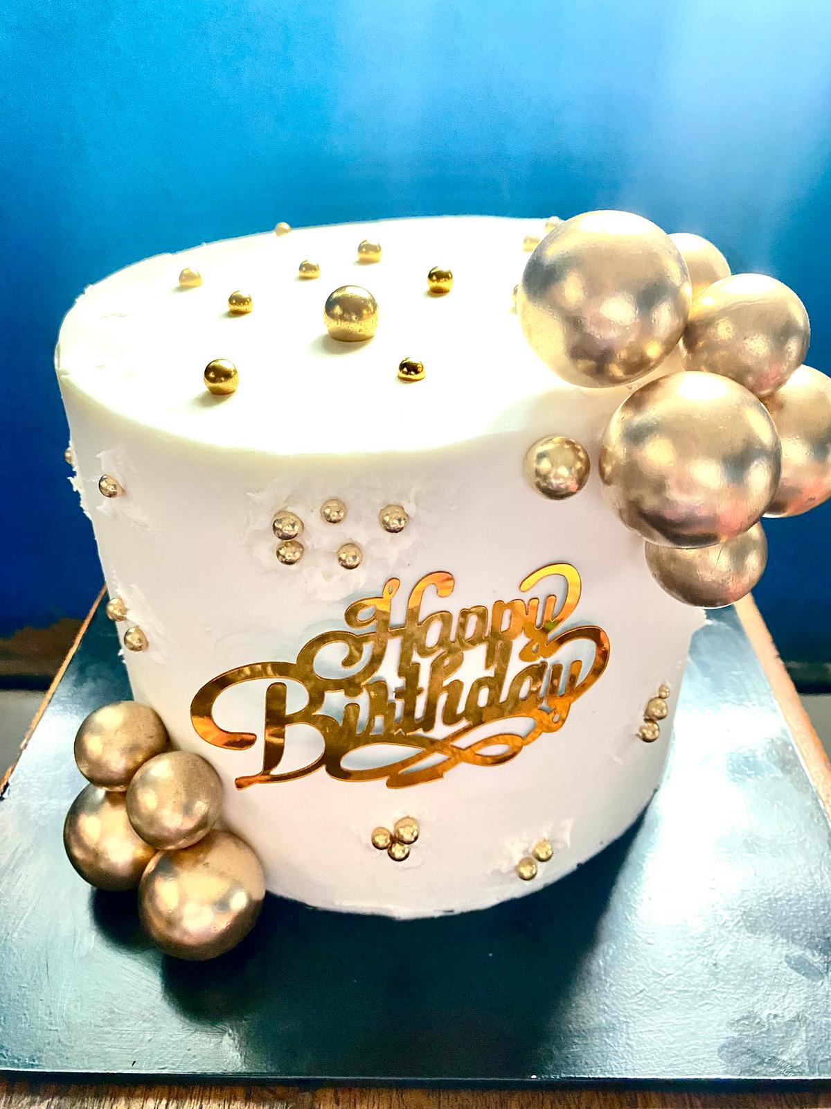 3 layers butter cream cake