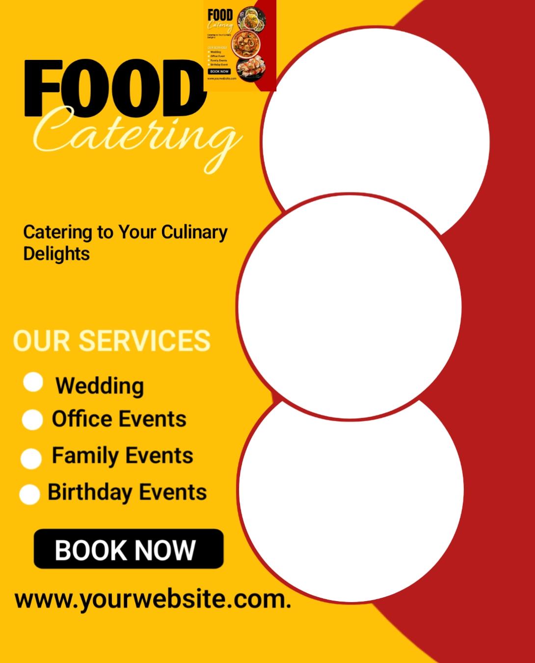 Food Catering Flyer