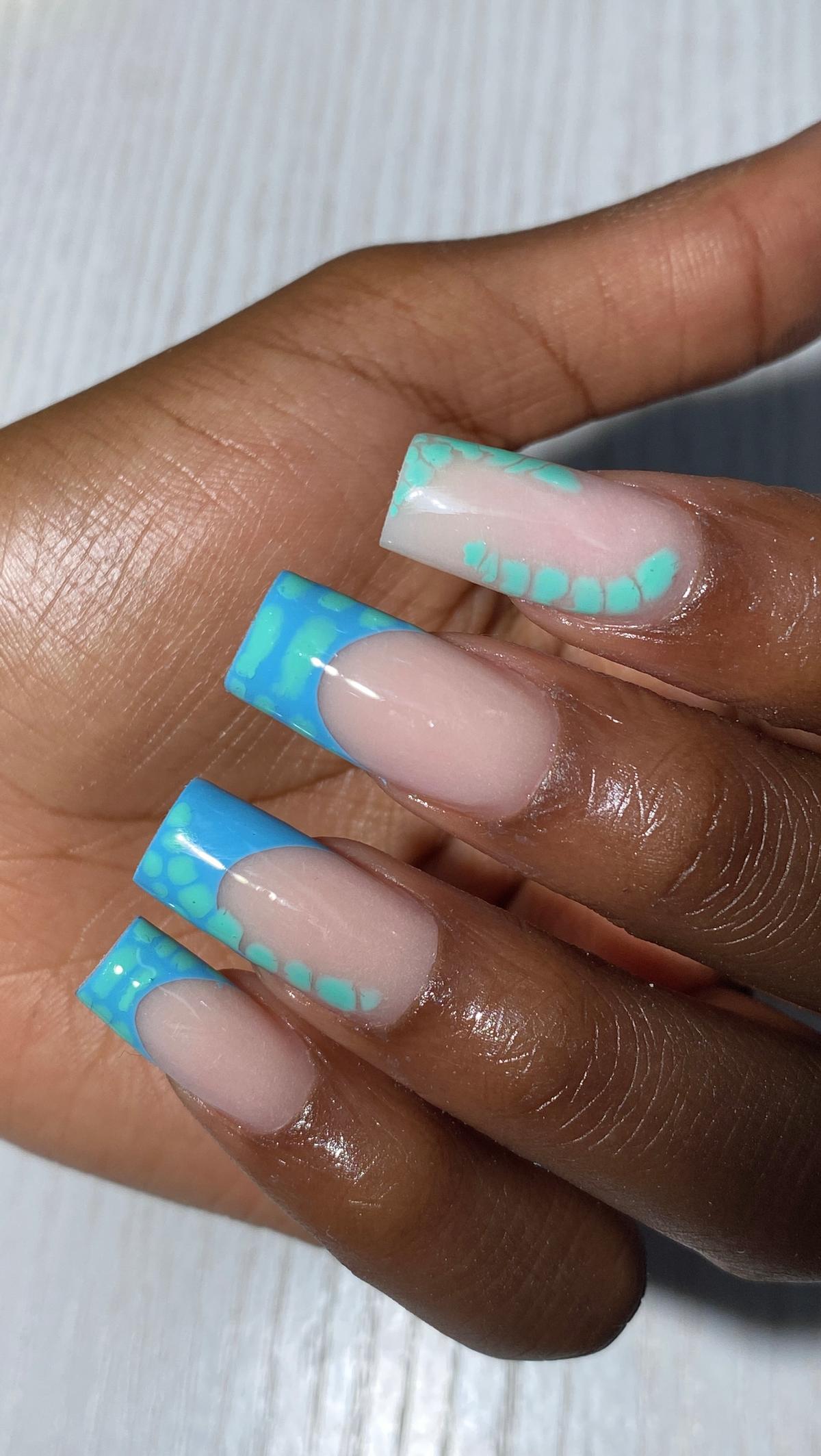 Acrylic * blooming gel effect 