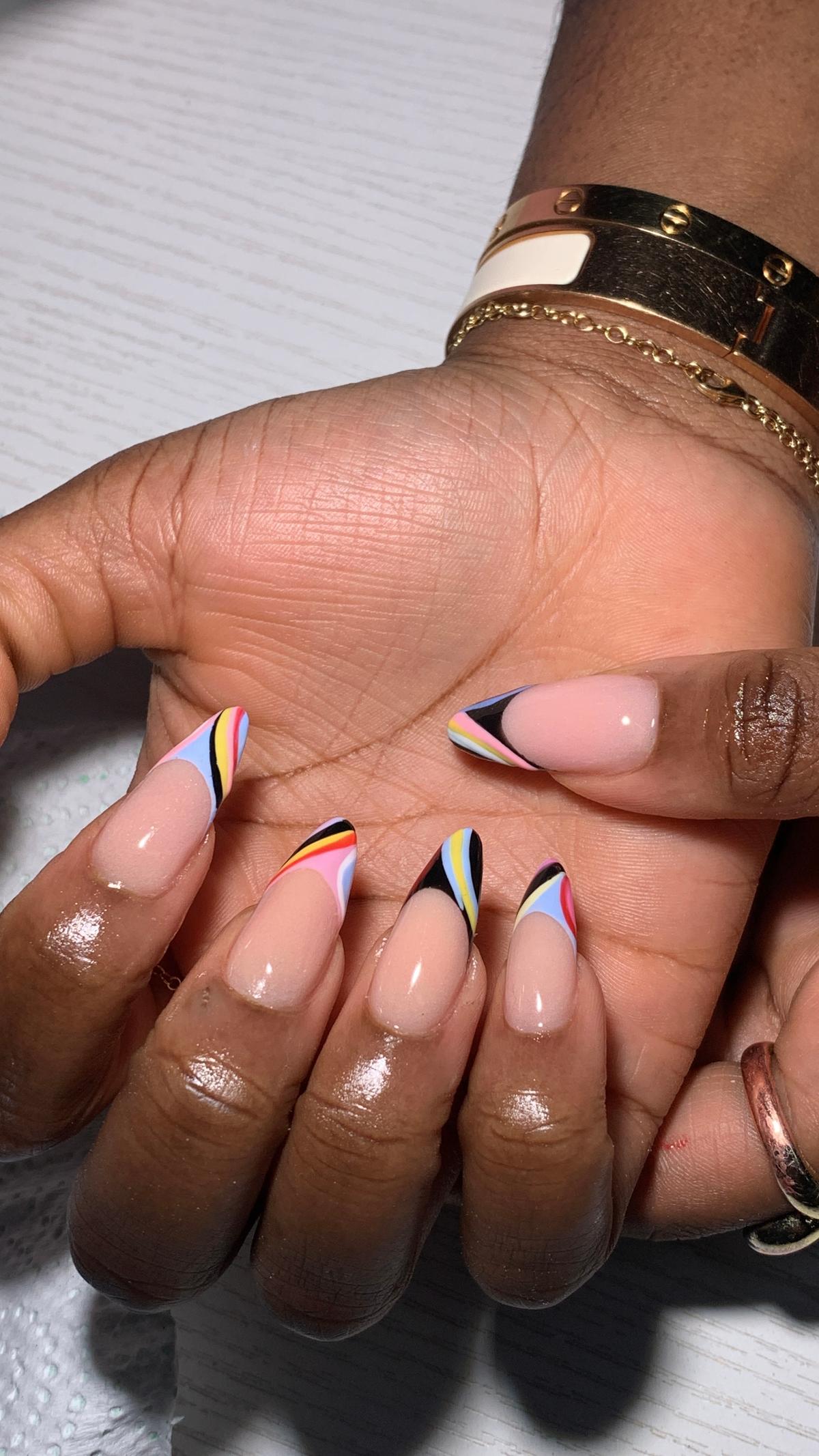 Acrylic Pucci set