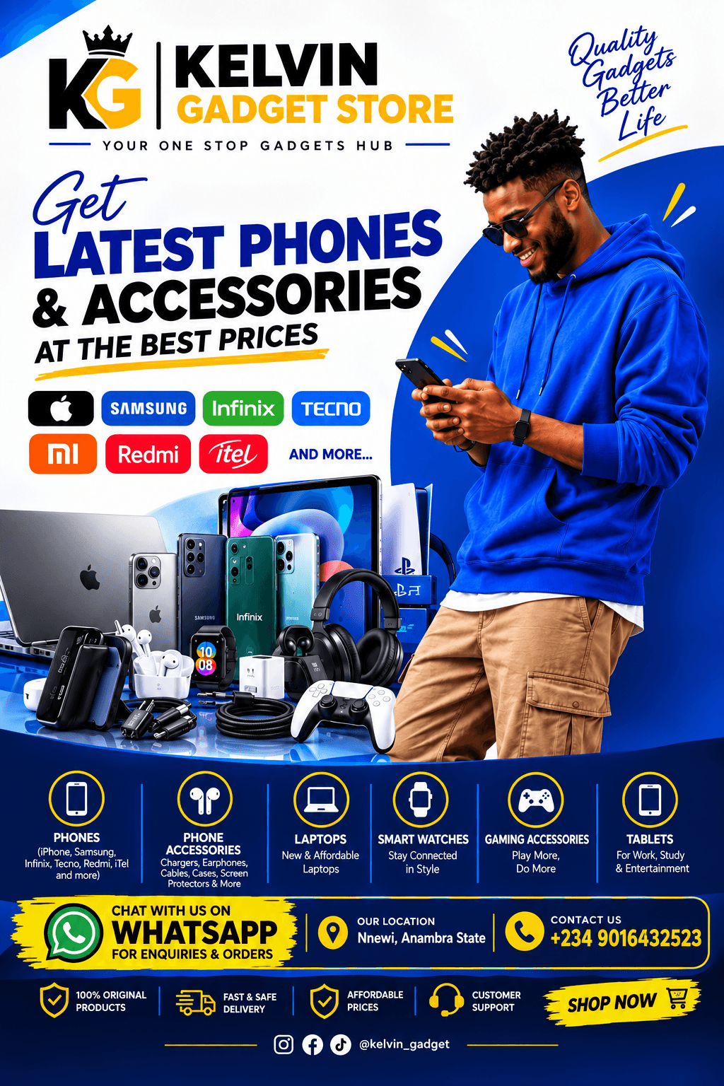 Kelvin Gadgets Store  cover