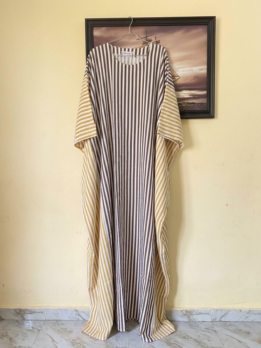 Mix pattern Cotton stripe bubu