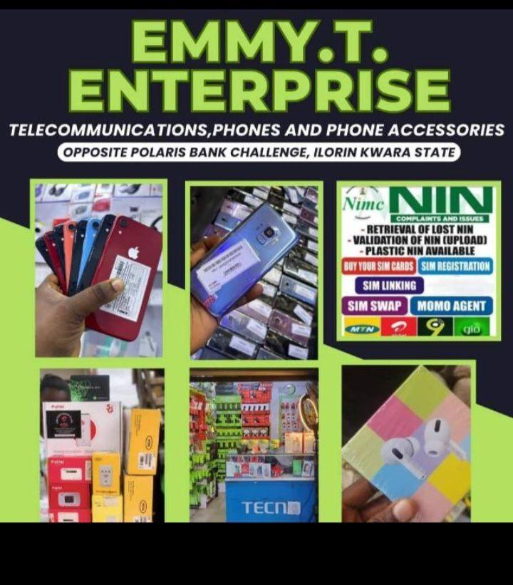 EMMY.T. TELECOMMUNICATION ENTERPRISE cover