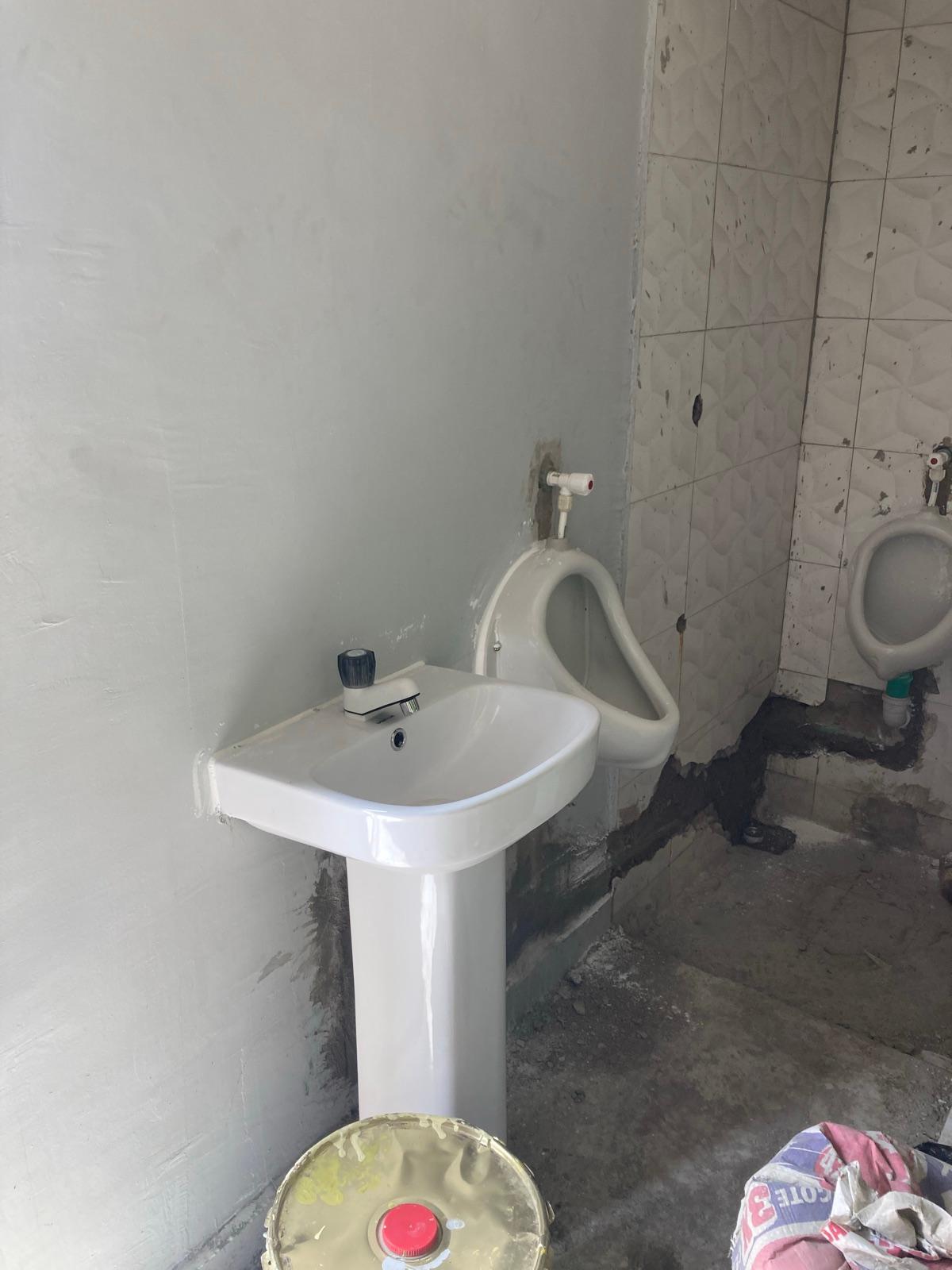 Wall-Hung Urinal Installation 