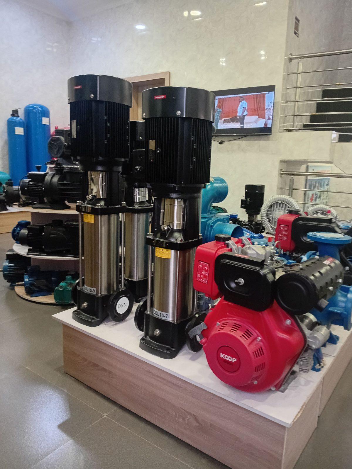 Repairing of pump machine 