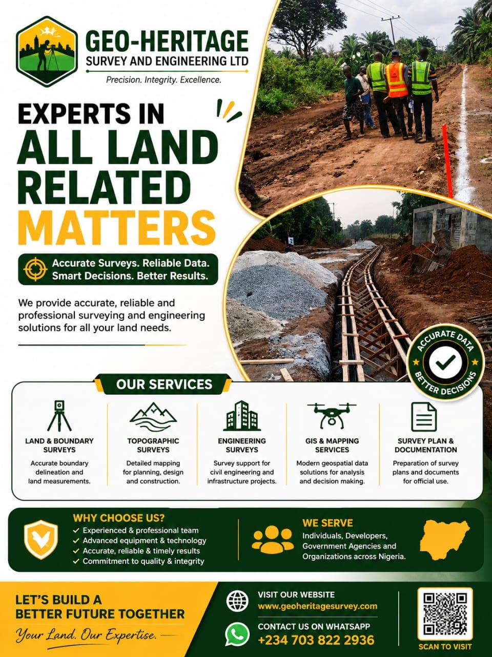 GEO HERITAGE SURVEY AND ENGINEERING LTD