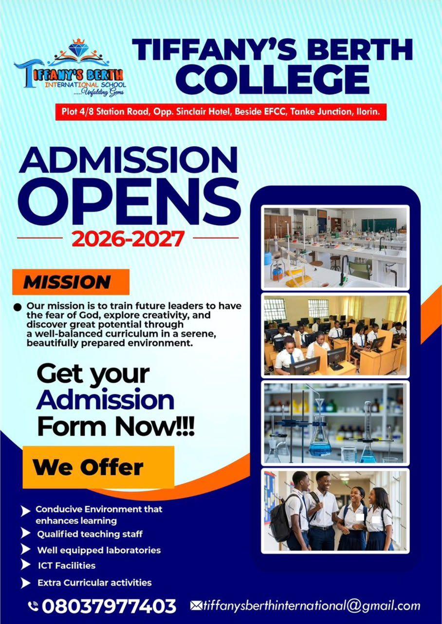 Tiffany's Berth college